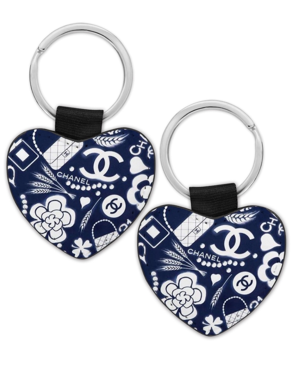 HANDMADE FASHION Heart Keychain